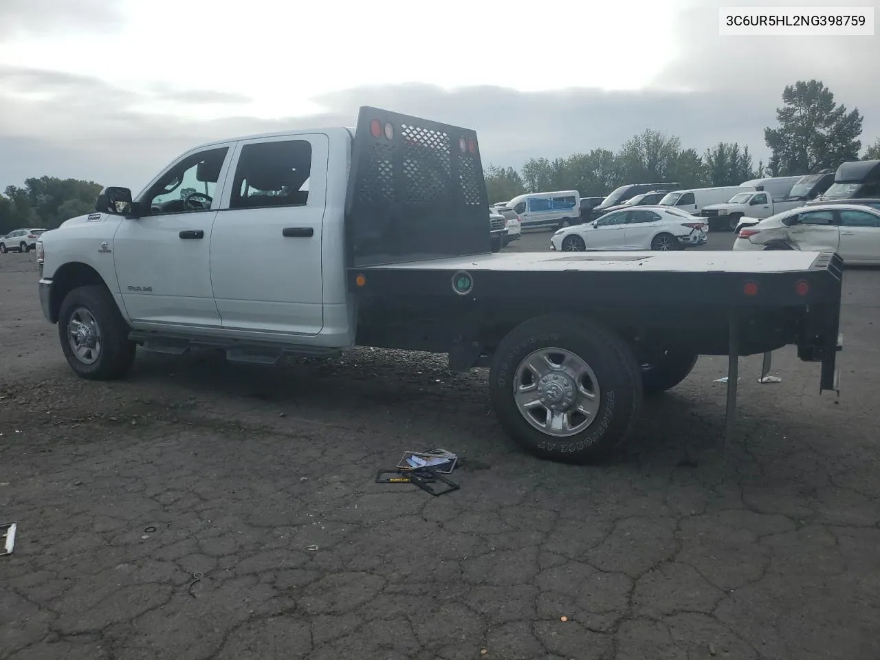 2022 Ram 2500 Tradesman VIN: 3C6UR5HL2NG398759 Lot: 72958244