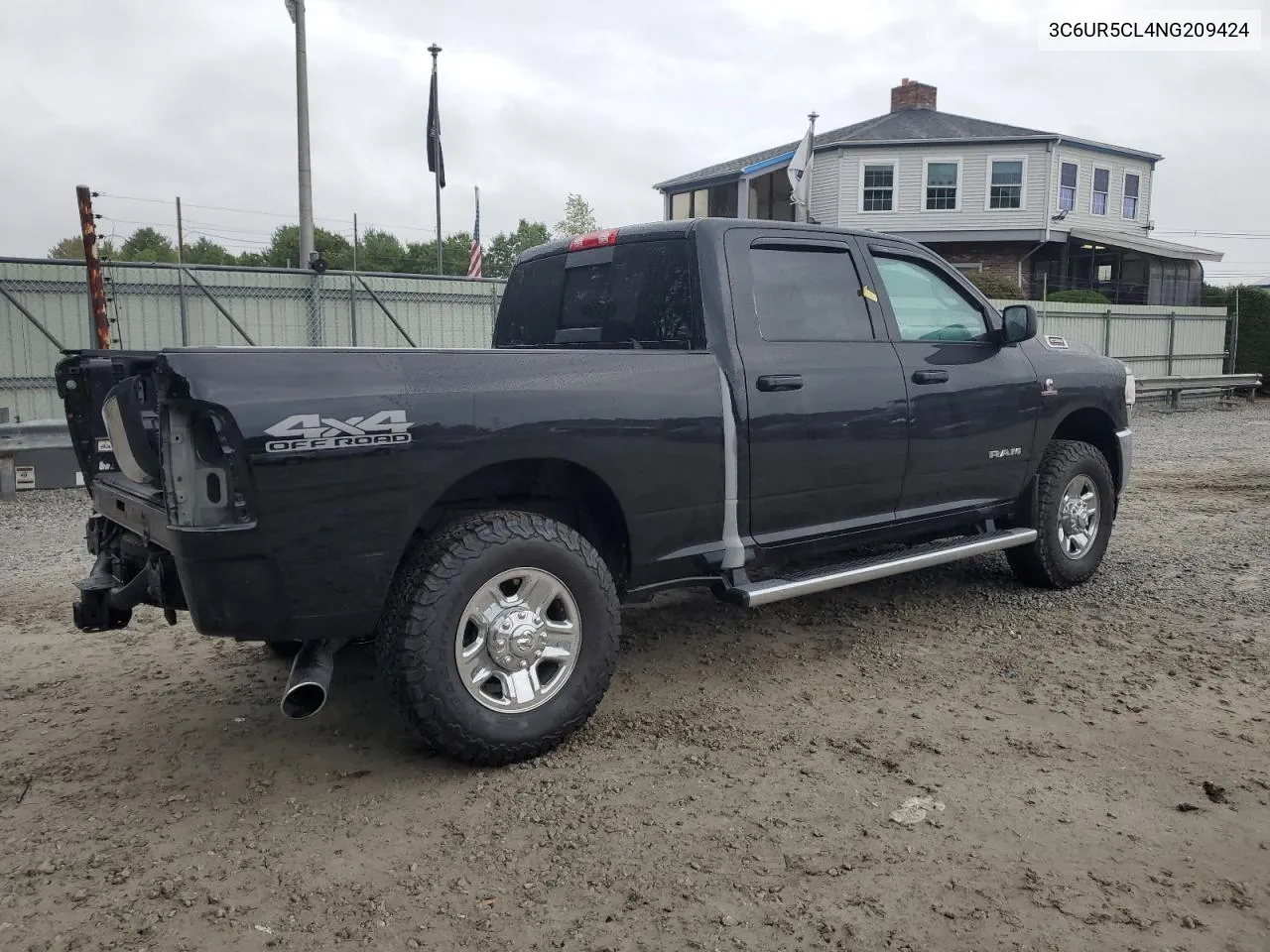 2022 Ram 2500 Tradesman VIN: 3C6UR5CL4NG209424 Lot: 73347594