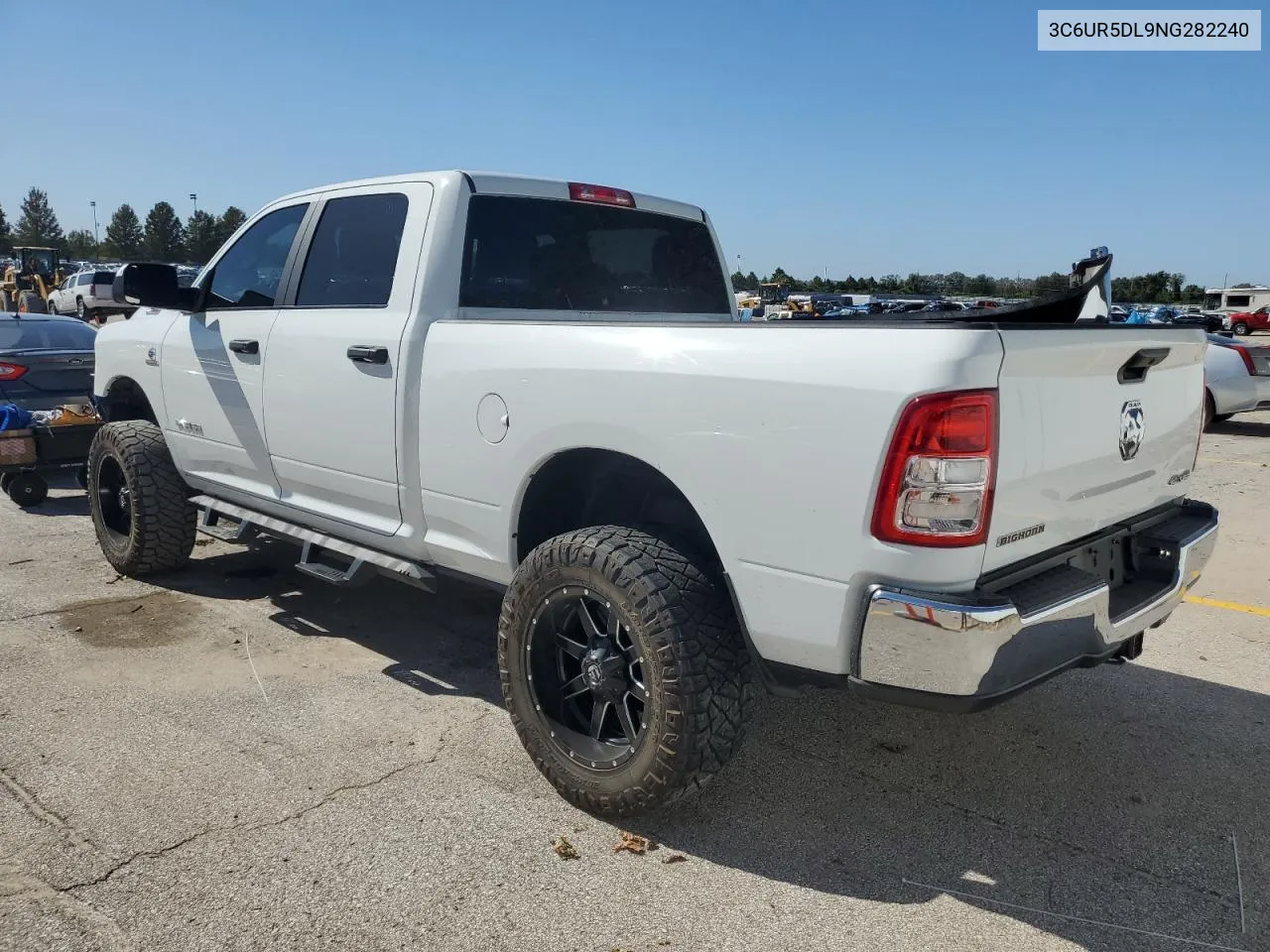 2022 Ram 2500 Big Horn/Lone Star VIN: 3C6UR5DL9NG282240 Lot: 74112704