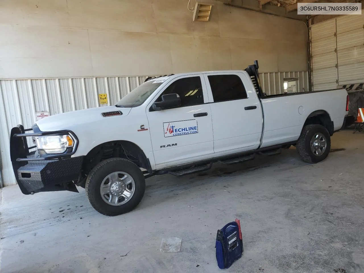 2022 Ram 2500 Tradesman VIN: 3C6UR5HL7NG335589 Lot: 74685474