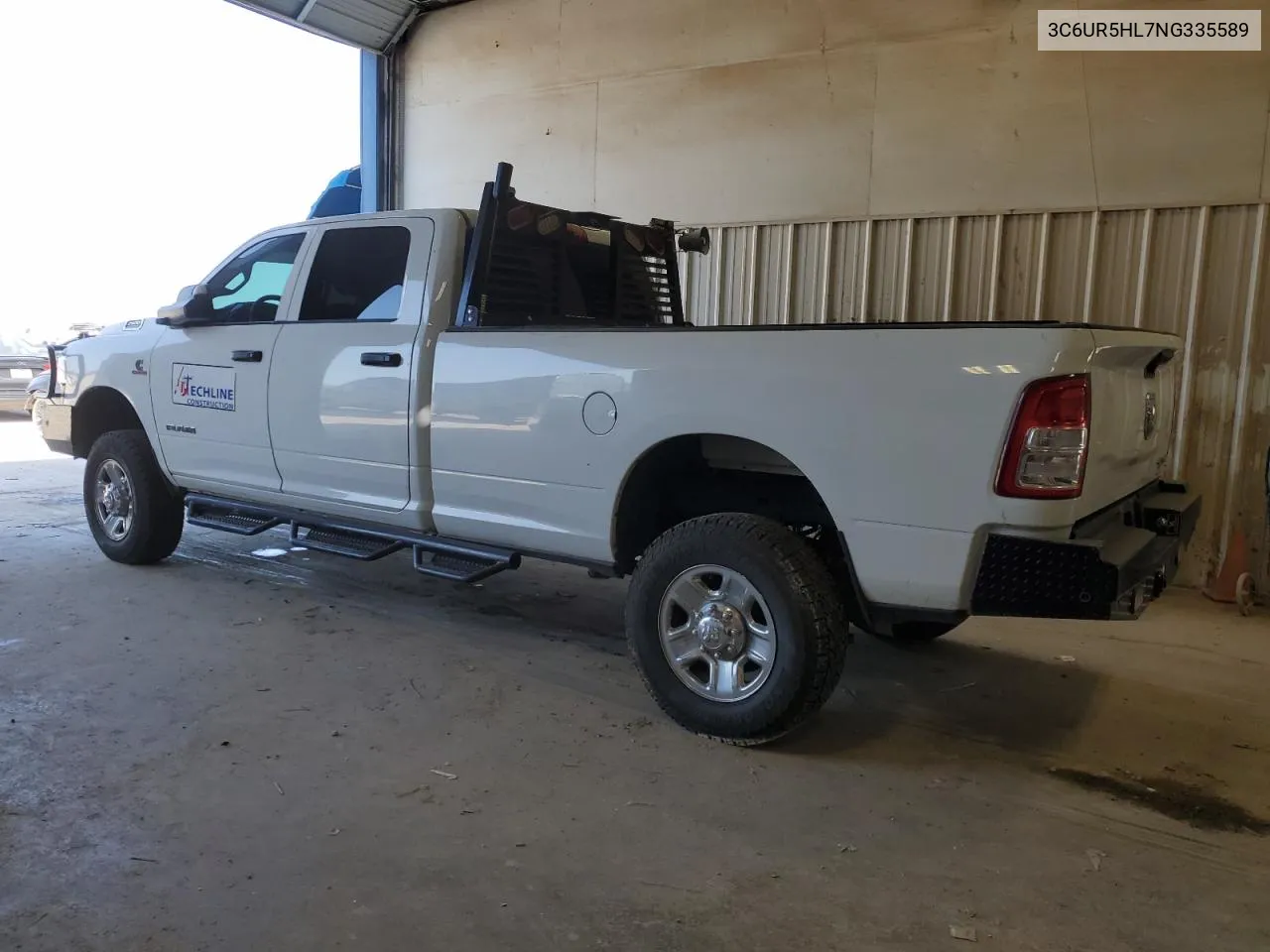 2022 Ram 2500 Tradesman VIN: 3C6UR5HL7NG335589 Lot: 74685474