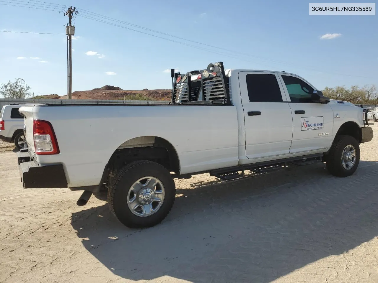 2022 Ram 2500 Tradesman VIN: 3C6UR5HL7NG335589 Lot: 74685474