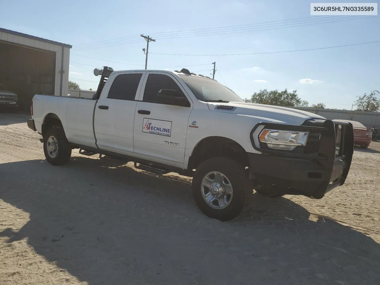 2022 Ram 2500 Tradesman VIN: 3C6UR5HL7NG335589 Lot: 74685474