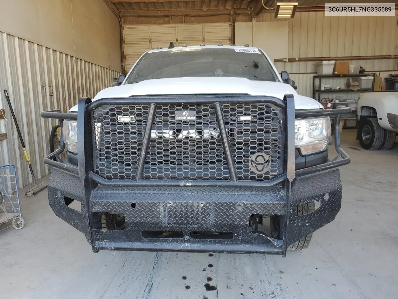 2022 Ram 2500 Tradesman VIN: 3C6UR5HL7NG335589 Lot: 74685474