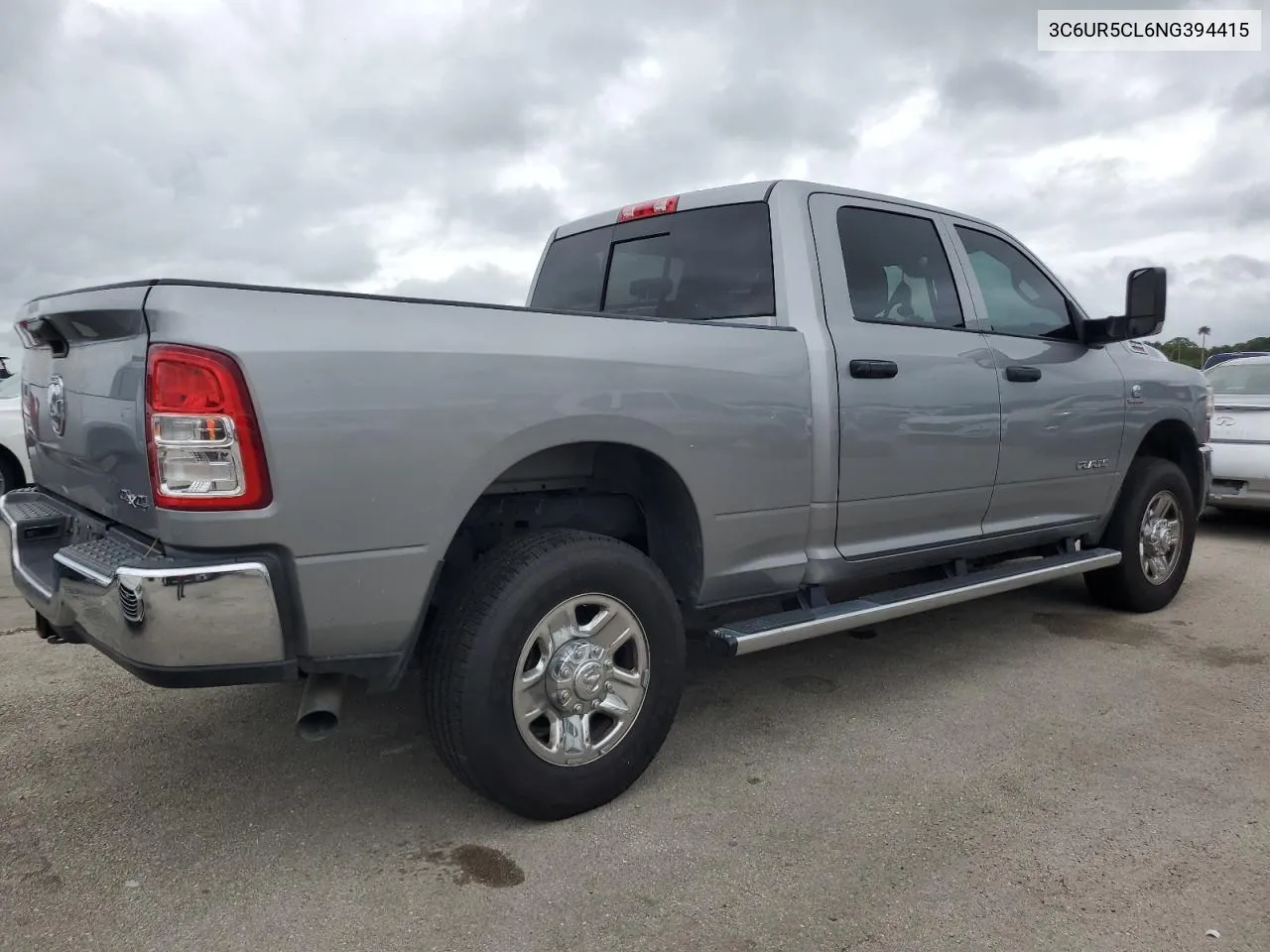 2022 Ram 2500 Tradesman VIN: 3C6UR5CL6NG394415 Lot: 74793134