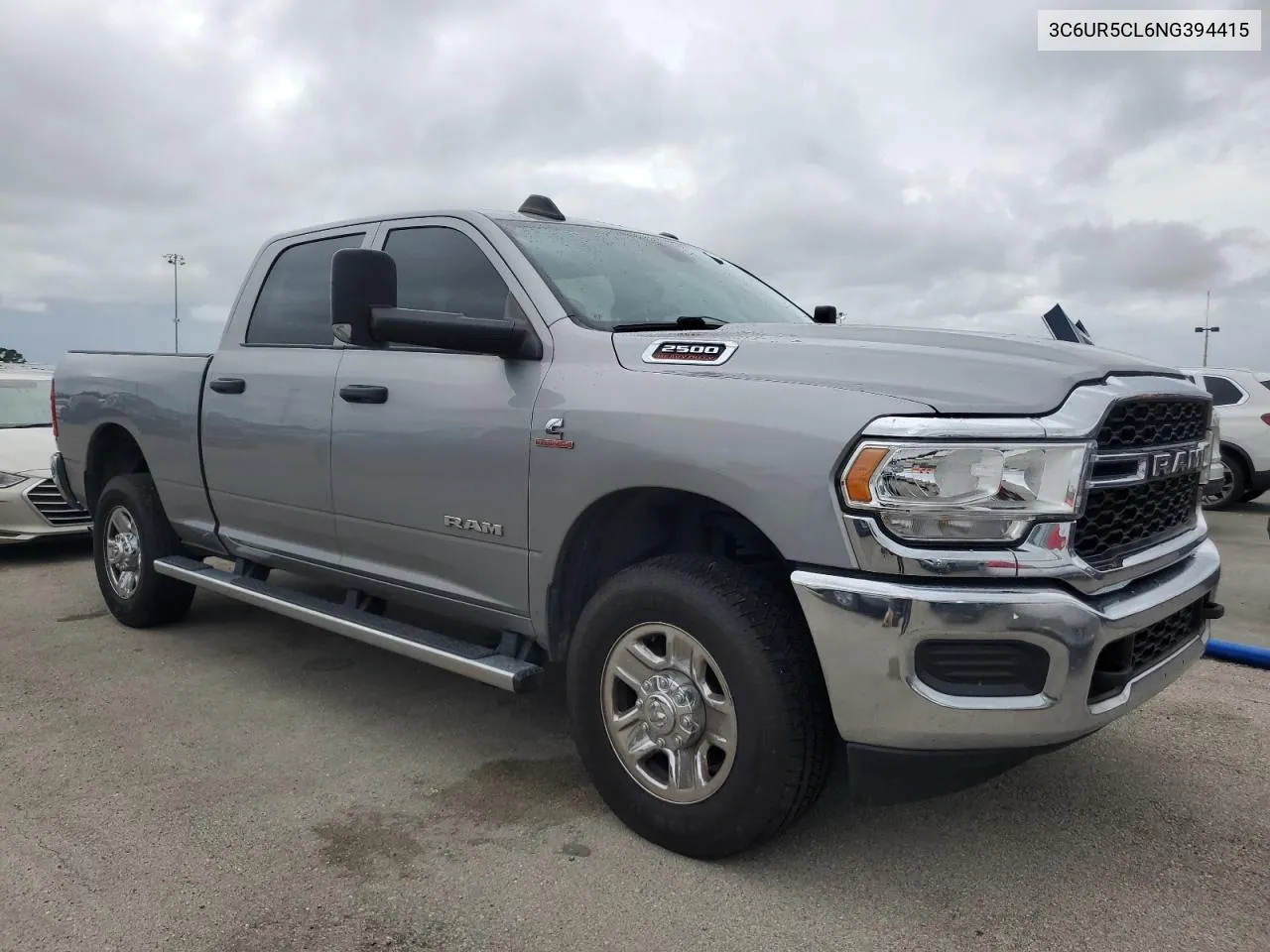 2022 Ram 2500 Tradesman VIN: 3C6UR5CL6NG394415 Lot: 74793134