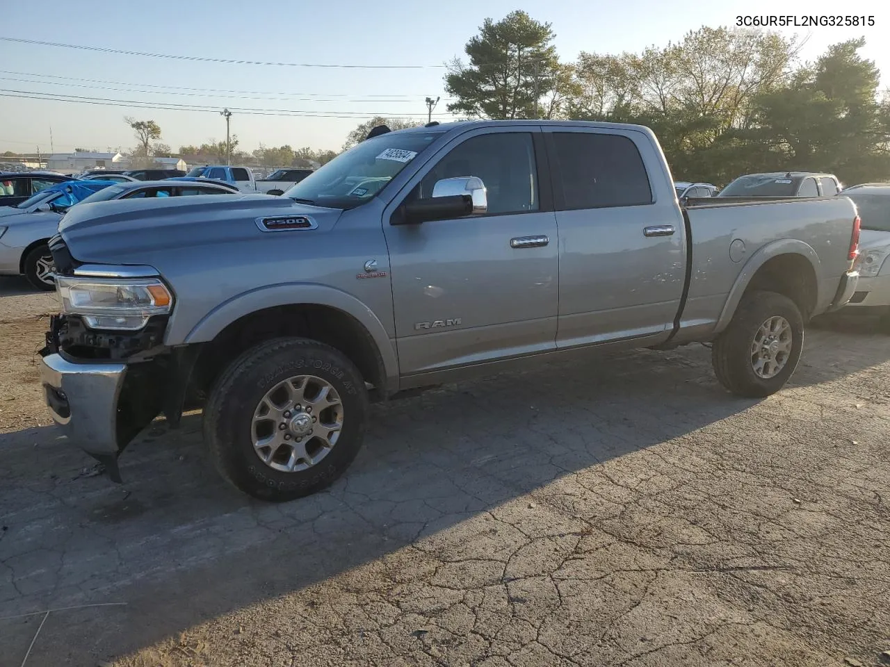 2022 Ram 2500 Laramie VIN: 3C6UR5FL2NG325815 Lot: 74829504