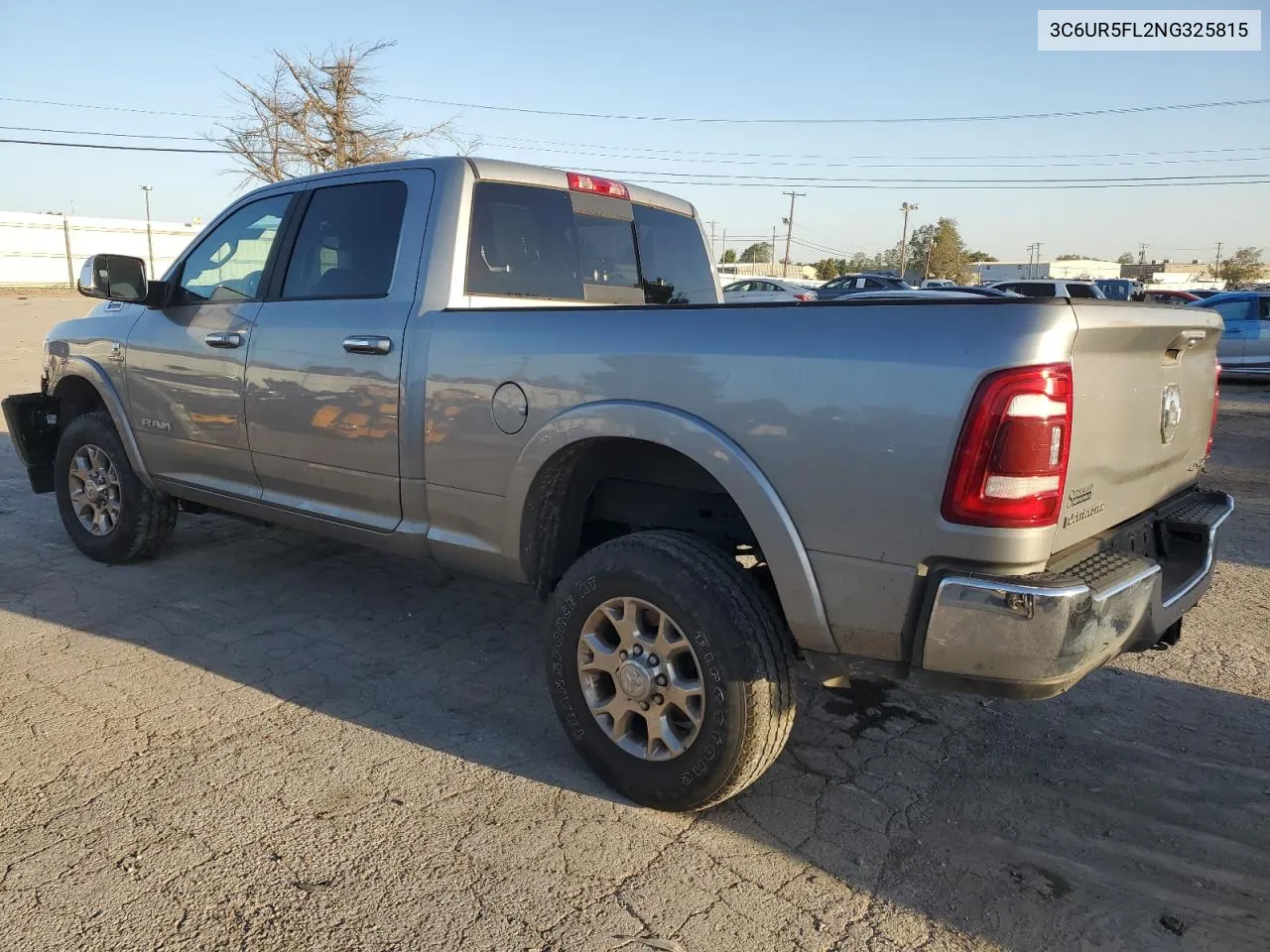 2022 Ram 2500 Laramie VIN: 3C6UR5FL2NG325815 Lot: 74829504