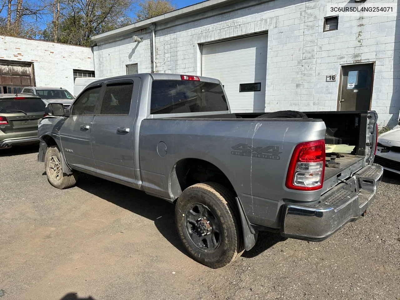 2022 Ram 2500 Big Horn/Lone Star VIN: 3C6UR5DL4NG254071 Lot: 75328694