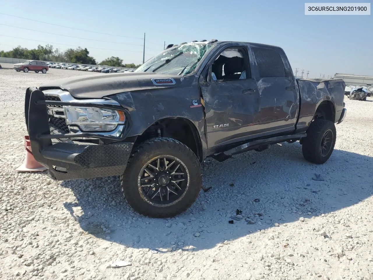 2022 Ram 2500 Tradesman VIN: 3C6UR5CL3NG201900 Lot: 75461254