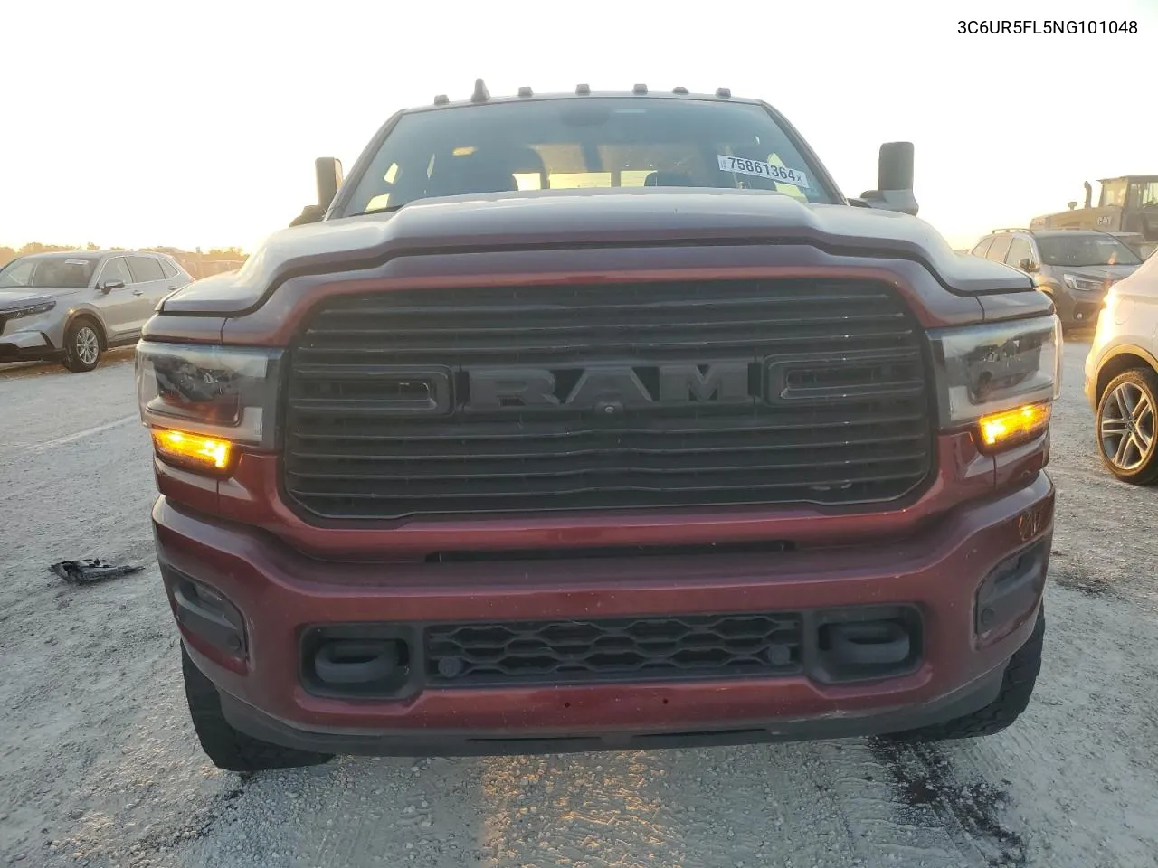 2022 Ram 2500 Laramie VIN: 3C6UR5FL5NG101048 Lot: 75861364