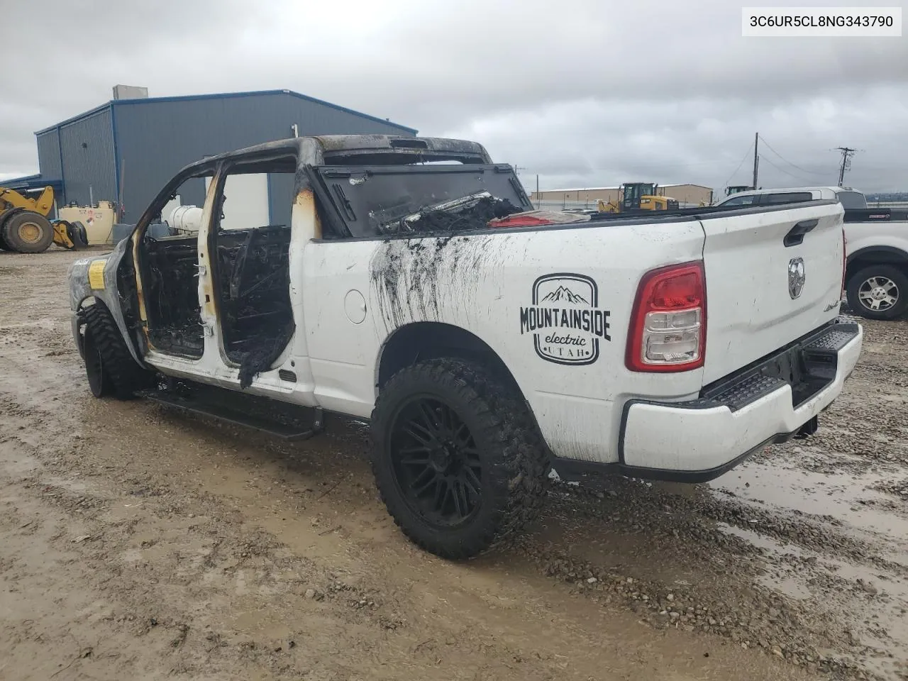 2022 Ram 2500 Tradesman VIN: 3C6UR5CL8NG343790 Lot: 76490754