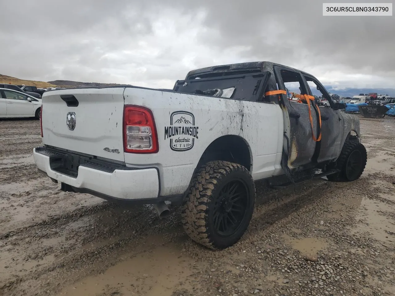 2022 Ram 2500 Tradesman VIN: 3C6UR5CL8NG343790 Lot: 76490754