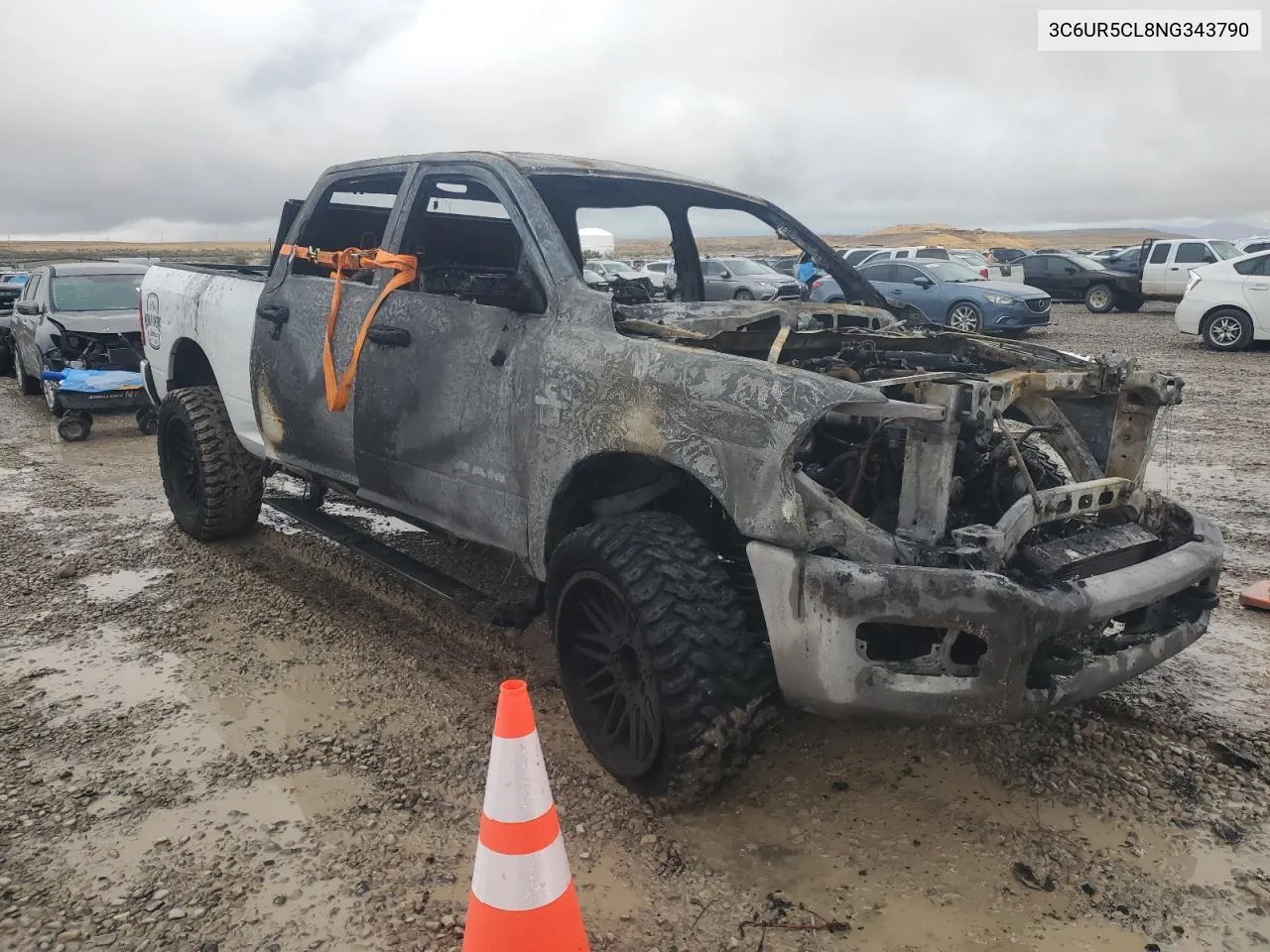 2022 Ram 2500 Tradesman VIN: 3C6UR5CL8NG343790 Lot: 76490754