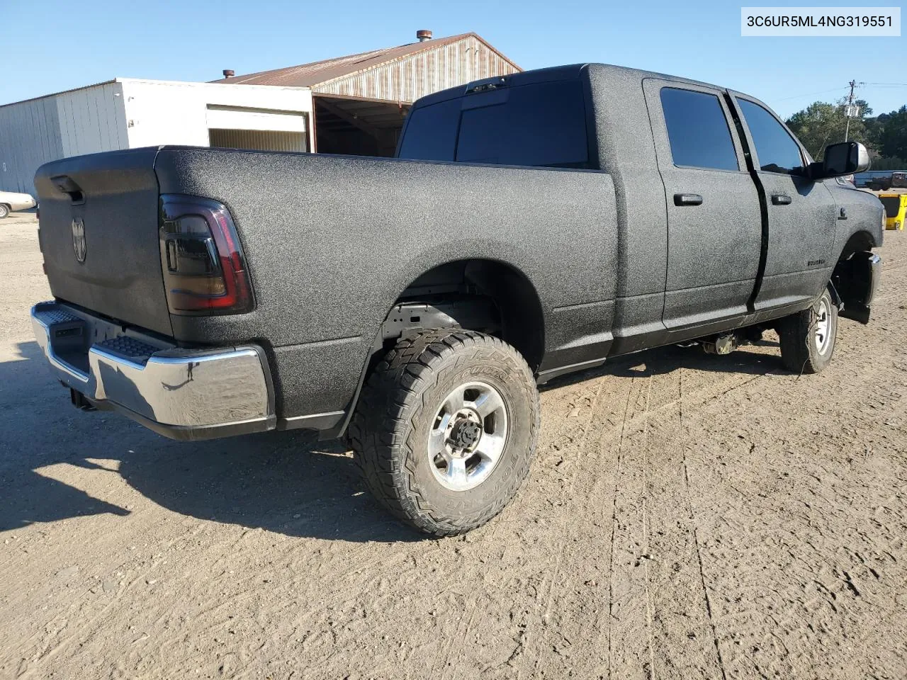 2022 Ram 2500 Big Horn/Lone Star VIN: 3C6UR5ML4NG319551 Lot: 76740134