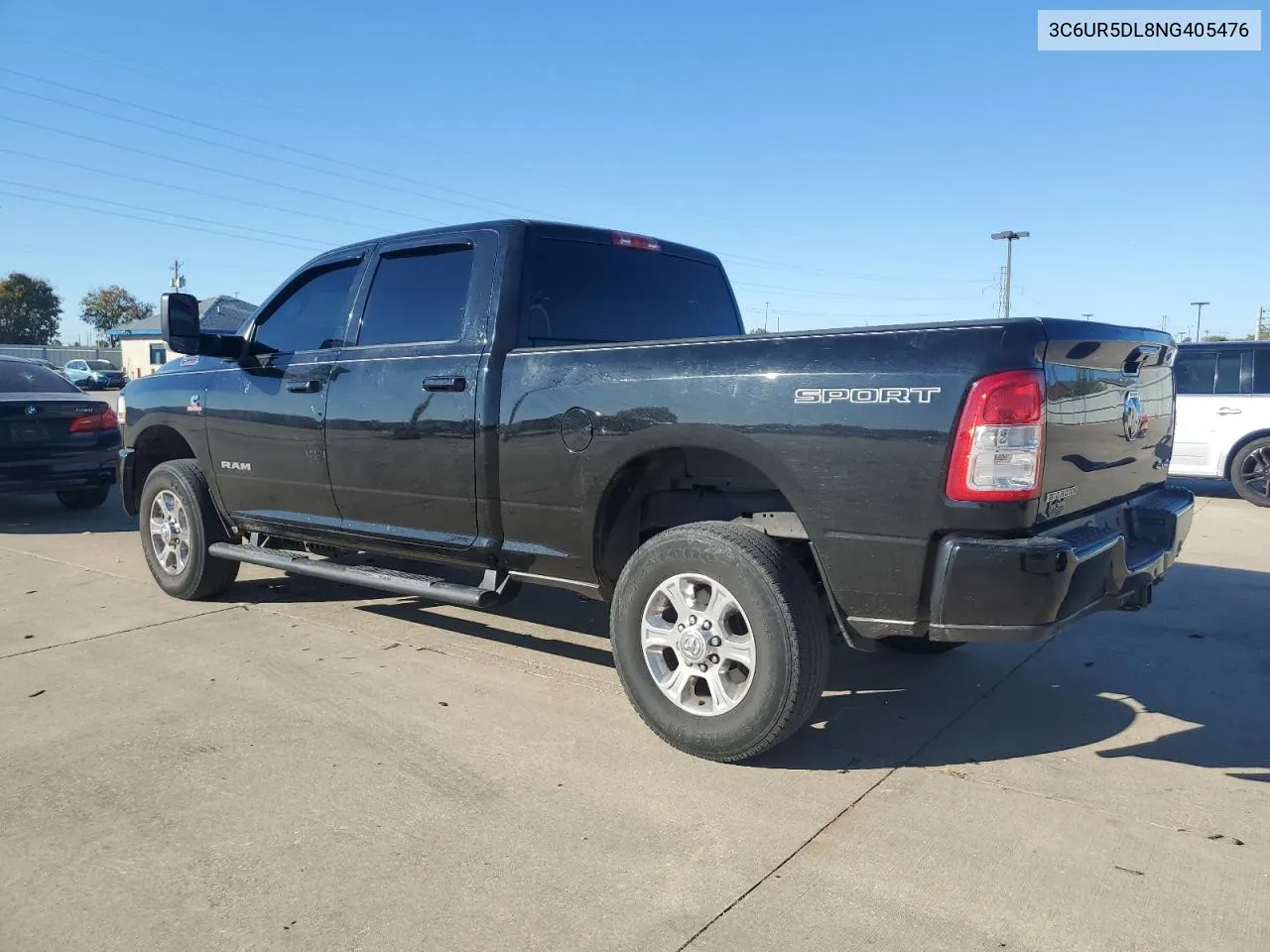 2022 Ram 2500 Big Horn/Lone Star VIN: 3C6UR5DL8NG405476 Lot: 76930274