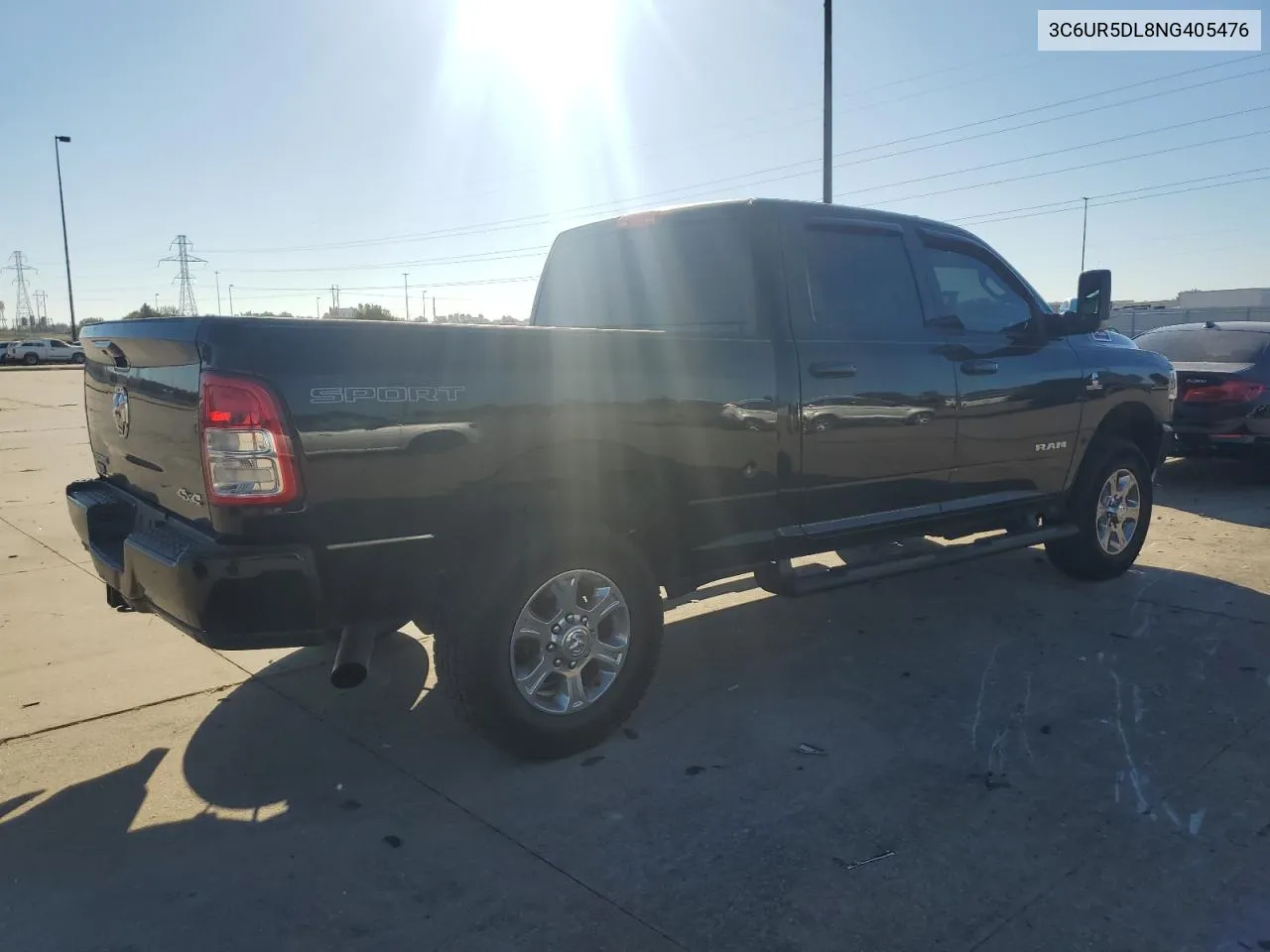 2022 Ram 2500 Big Horn/Lone Star VIN: 3C6UR5DL8NG405476 Lot: 76930274