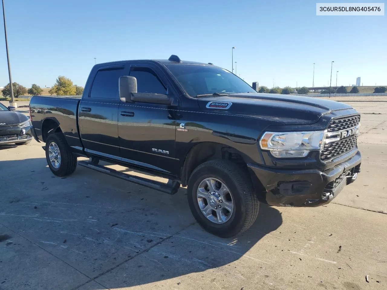 2022 Ram 2500 Big Horn/Lone Star VIN: 3C6UR5DL8NG405476 Lot: 76930274