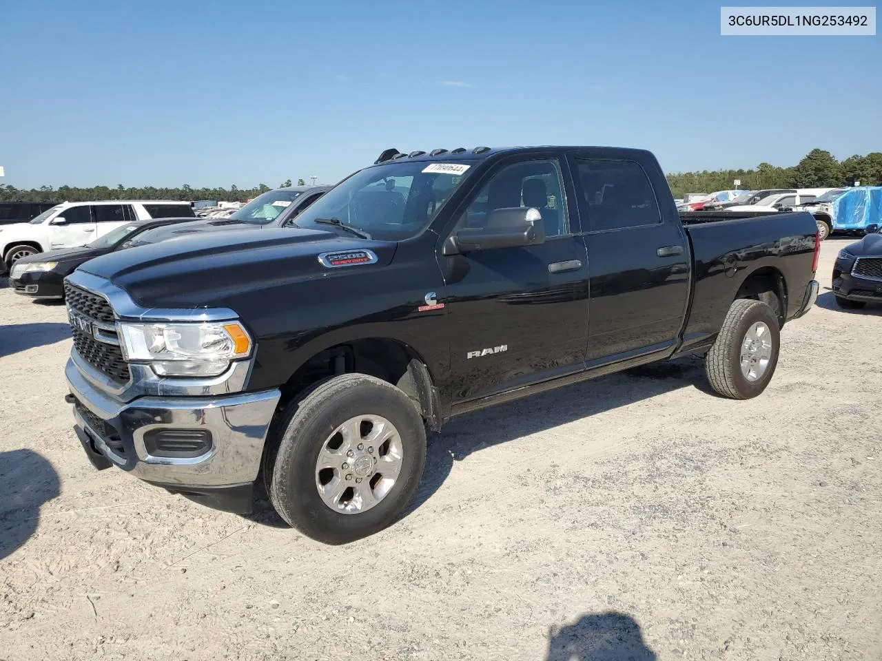 2022 Ram 2500 Big Horn/Lone Star VIN: 3C6UR5DL1NG253492 Lot: 77090644