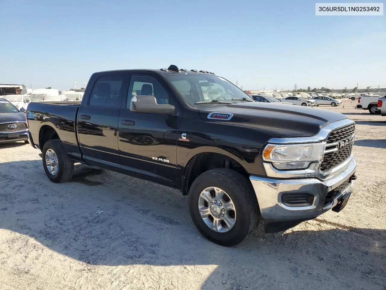 2022 Ram 2500 Big Horn/Lone Star VIN: 3C6UR5DL1NG253492 Lot: 77090644