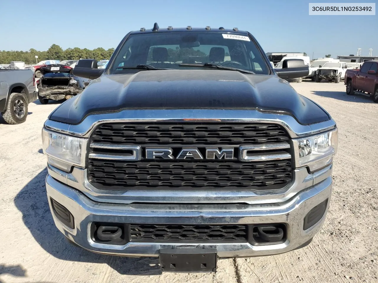 2022 Ram 2500 Big Horn/Lone Star VIN: 3C6UR5DL1NG253492 Lot: 77090644