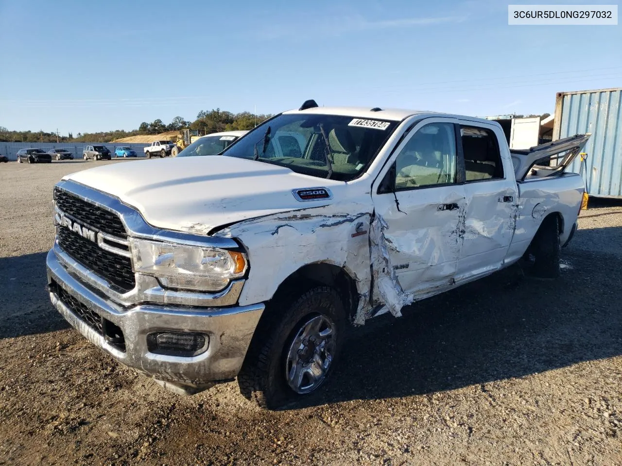 2022 Ram 2500 Big Horn/Lone Star VIN: 3C6UR5DL0NG297032 Lot: 77435784