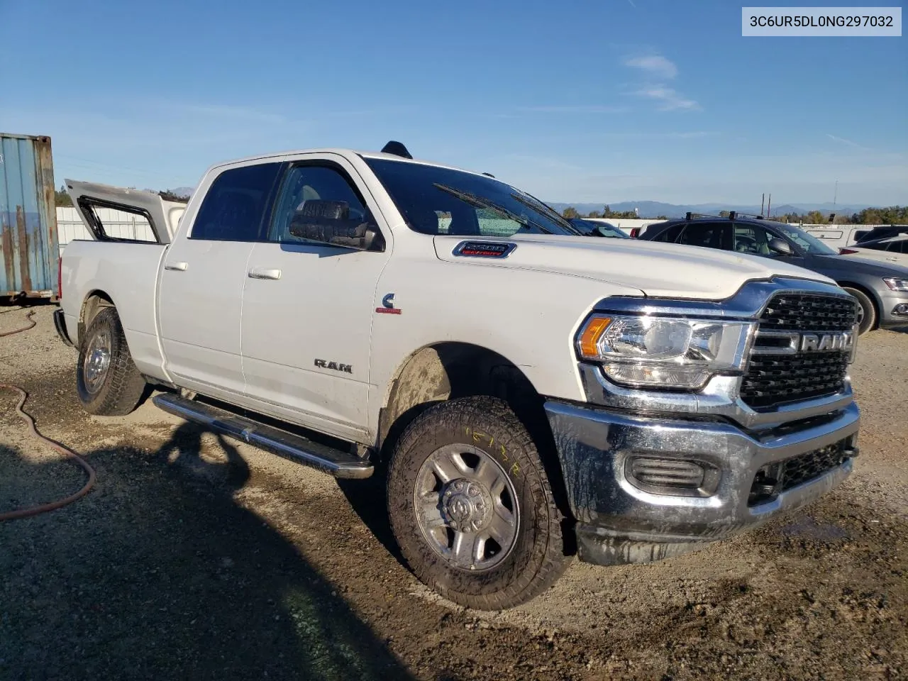 2022 Ram 2500 Big Horn/Lone Star VIN: 3C6UR5DL0NG297032 Lot: 77435784