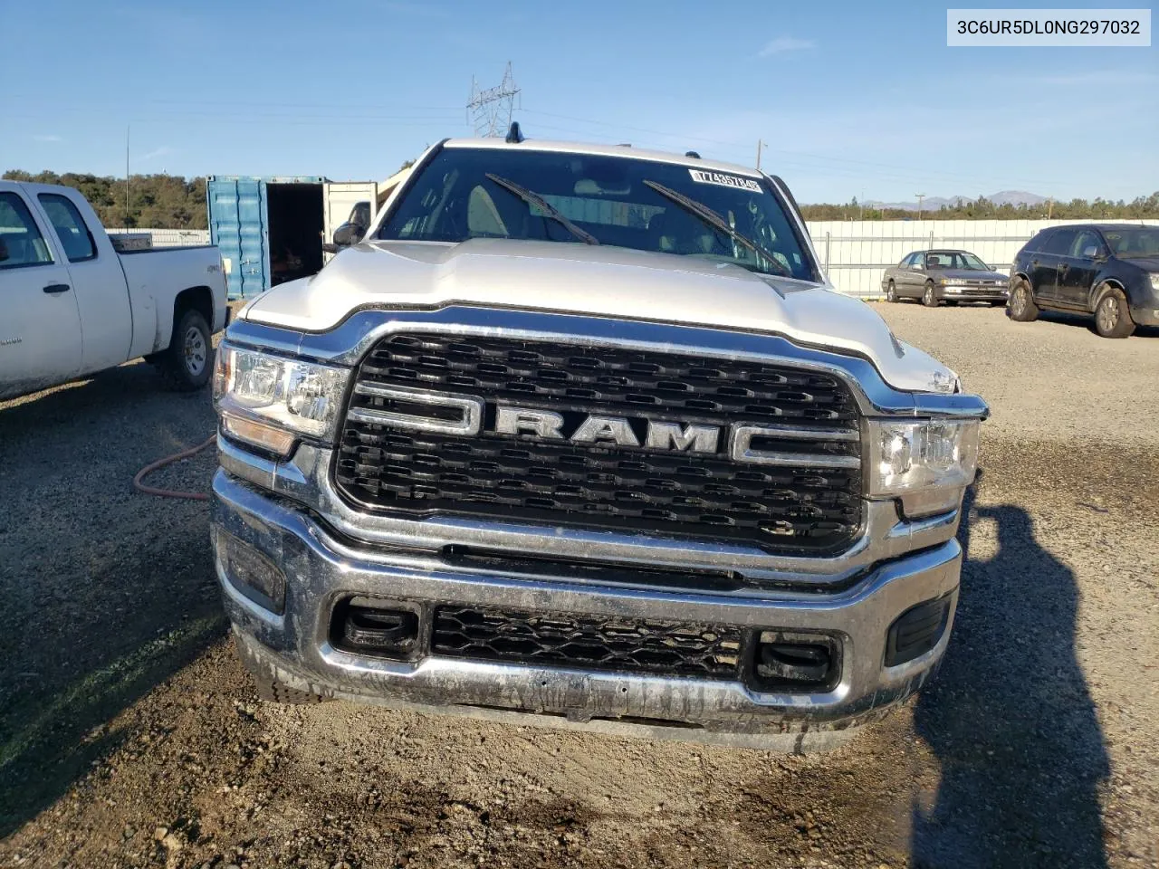 2022 Ram 2500 Big Horn/Lone Star VIN: 3C6UR5DL0NG297032 Lot: 77435784