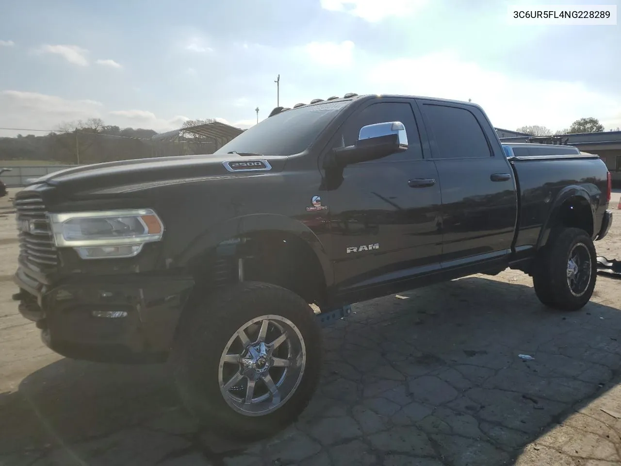 2022 Ram 2500 Laramie VIN: 3C6UR5FL4NG228289 Lot: 77504044