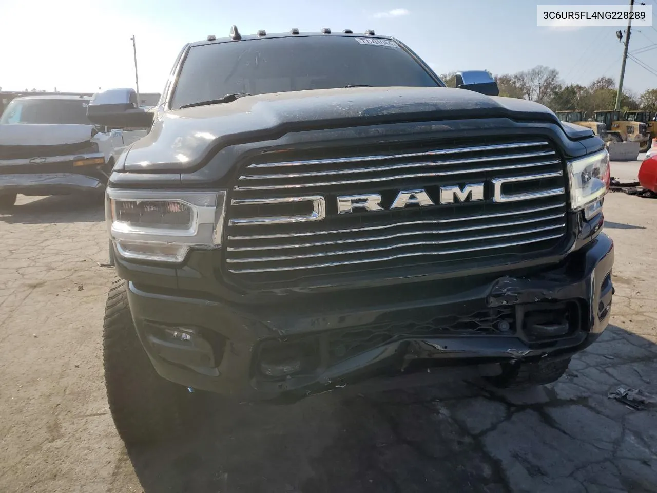 2022 Ram 2500 Laramie VIN: 3C6UR5FL4NG228289 Lot: 77504044