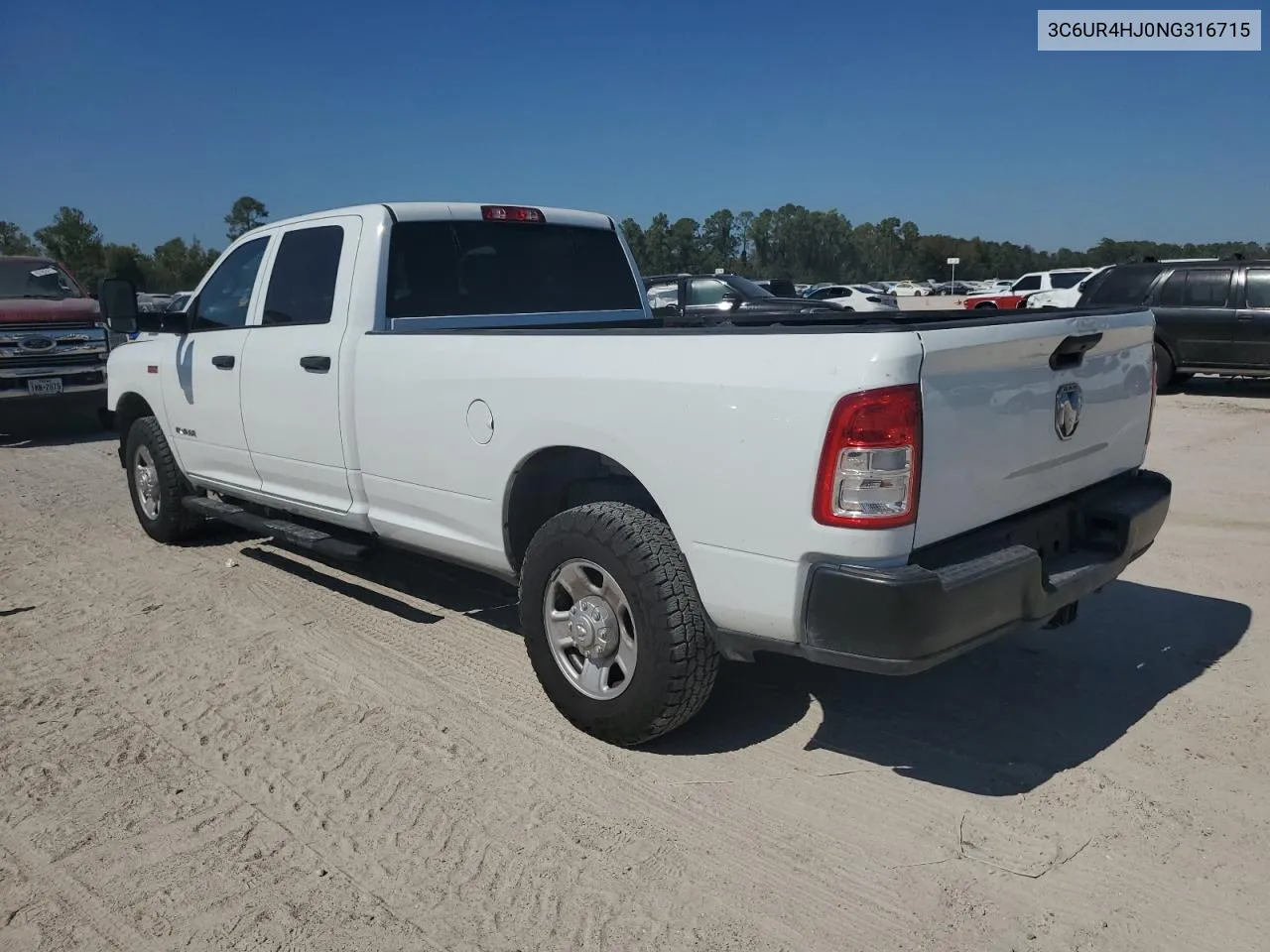 2022 Ram 2500 Tradesman VIN: 3C6UR4HJ0NG316715 Lot: 78044434