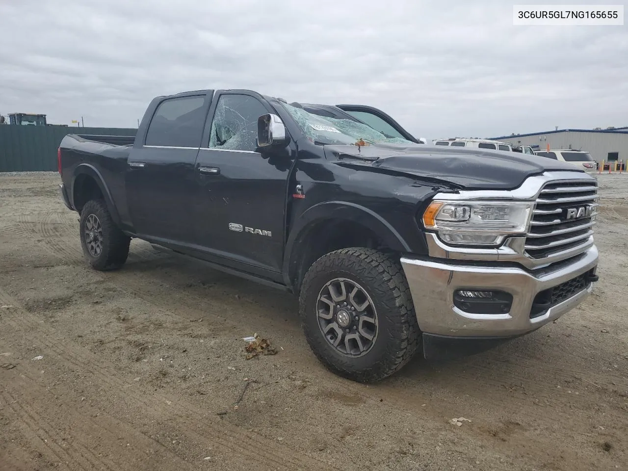 2022 Ram 2500 Longhorn VIN: 3C6UR5GL7NG165655 Lot: 78128414