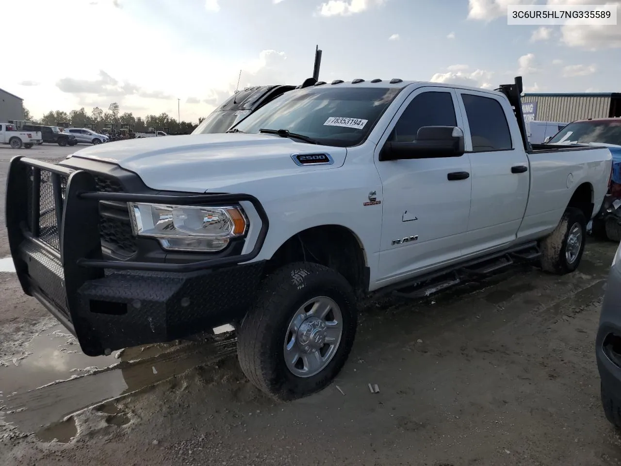 2022 Ram 2500 Tradesman VIN: 3C6UR5HL7NG335589 Lot: 78353194