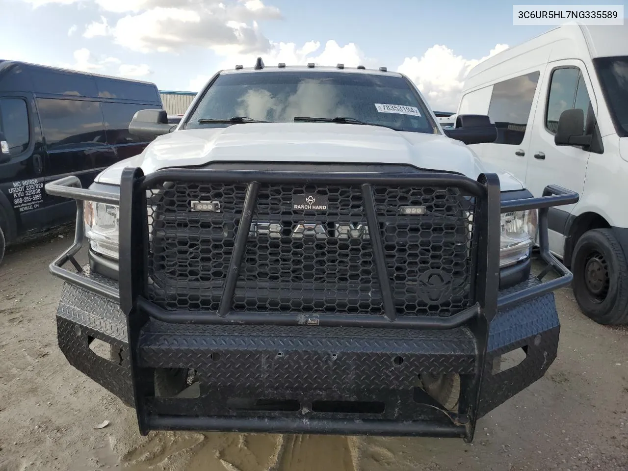 2022 Ram 2500 Tradesman VIN: 3C6UR5HL7NG335589 Lot: 78353194