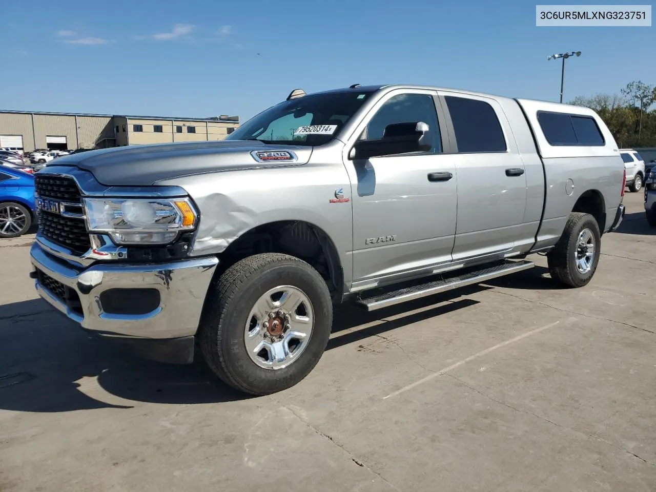 2022 Ram 2500 Big Horn/Lone Star VIN: 3C6UR5MLXNG323751 Lot: 79520314