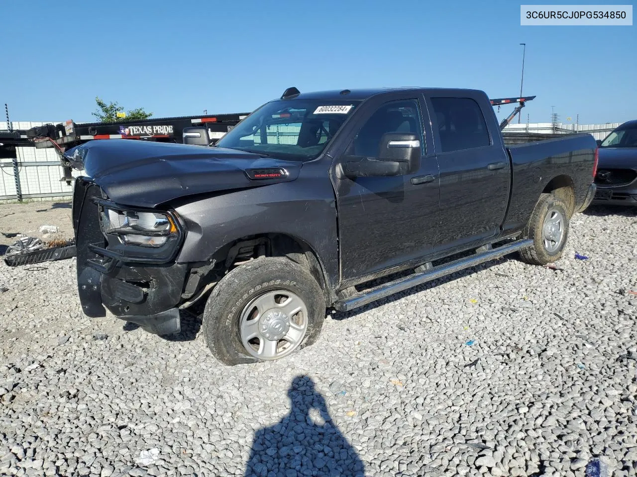 2023 Ram 2500 Tradesman VIN: 3C6UR5CJ0PG534850 Lot: 60032284