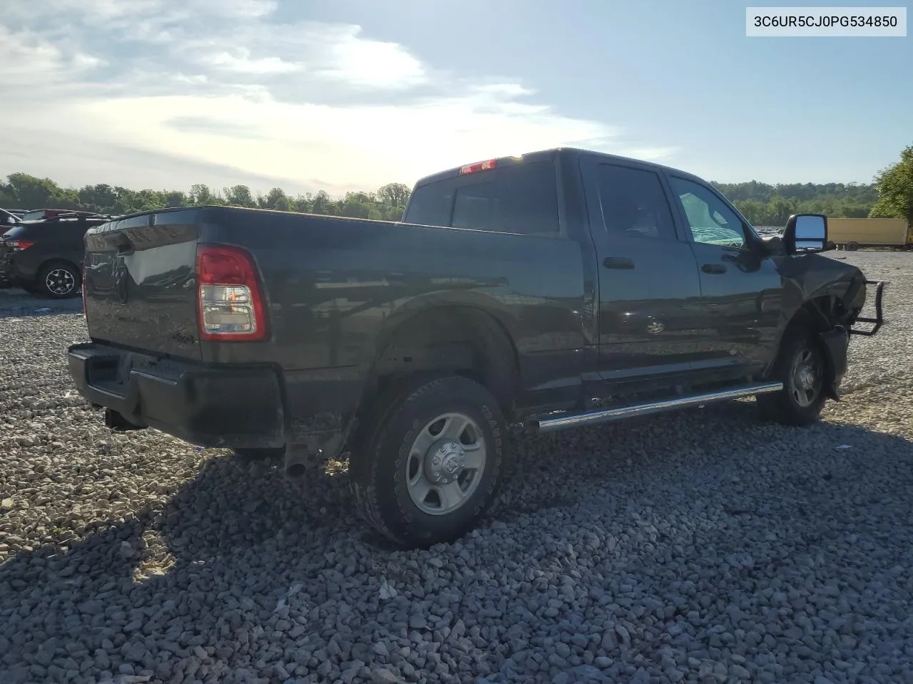 2023 Ram 2500 Tradesman VIN: 3C6UR5CJ0PG534850 Lot: 60032284