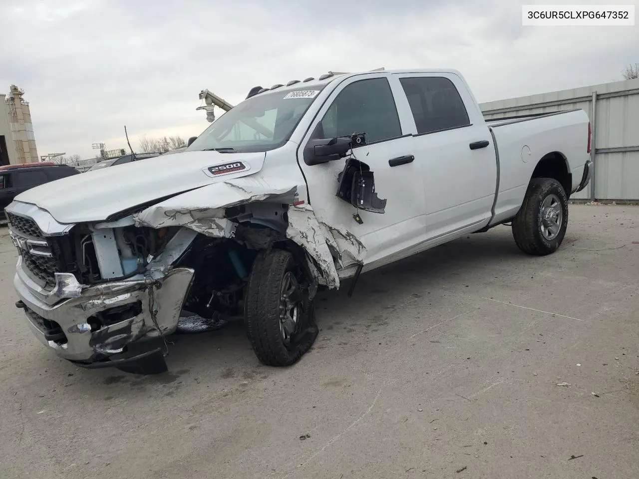 2023 Ram 2500 Tradesman VIN: 3C6UR5CLXPG647352 Lot: 61830894