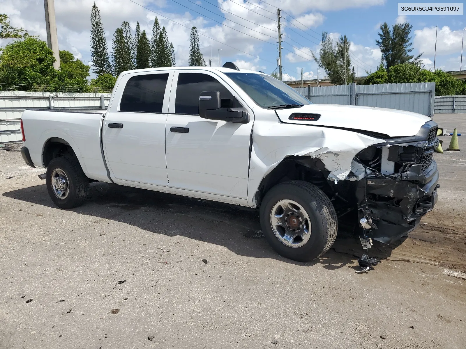 2023 Ram 2500 Tradesman VIN: 3C6UR5CJ4PG591097 Lot: 62595304