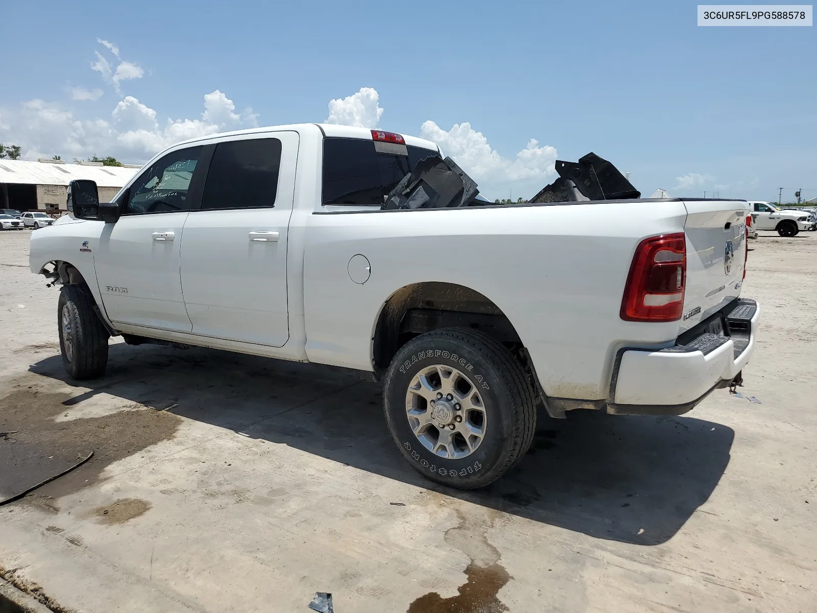 2023 Ram 2500 Laramie VIN: 3C6UR5FL9PG588578 Lot: 63898844