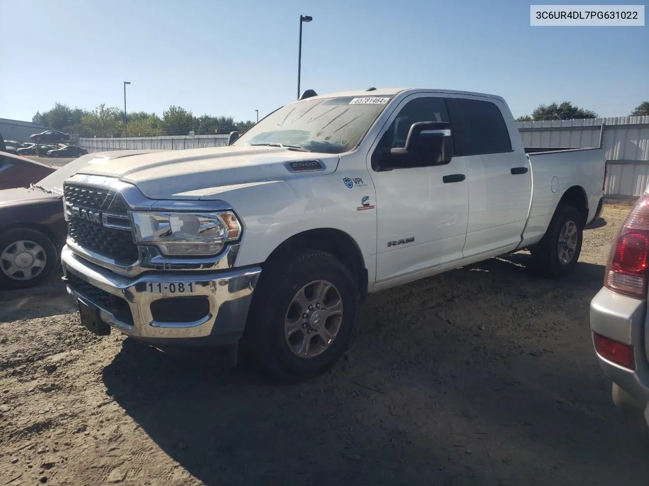 2023 Ram 2500 Big Horn VIN: 3C6UR4DL7PG631022 Lot: 65781464