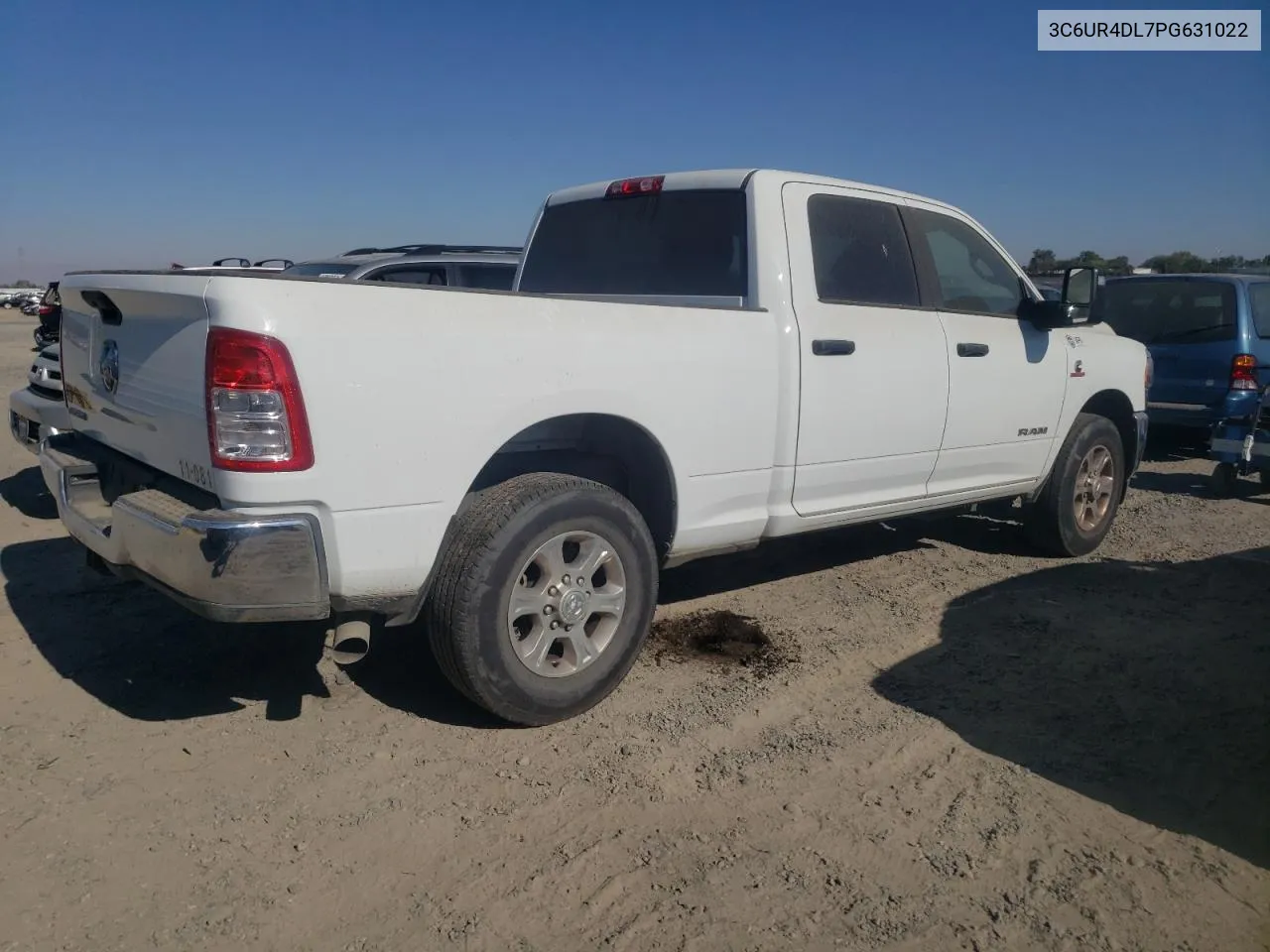 2023 Ram 2500 Big Horn VIN: 3C6UR4DL7PG631022 Lot: 65781464