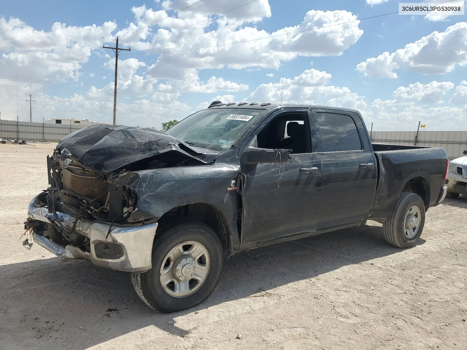 2023 Ram 2500 Tradesman VIN: 3C6UR5CL3PG530938 Lot: 66031404