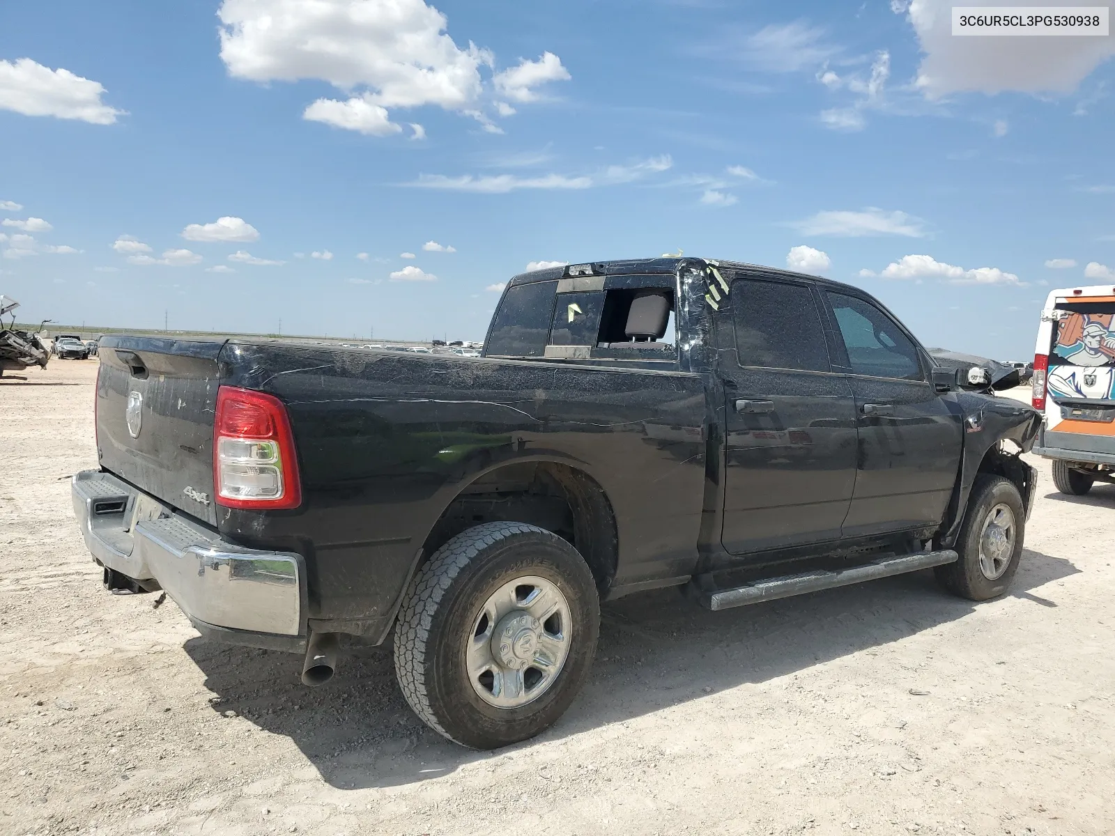 2023 Ram 2500 Tradesman VIN: 3C6UR5CL3PG530938 Lot: 66031404