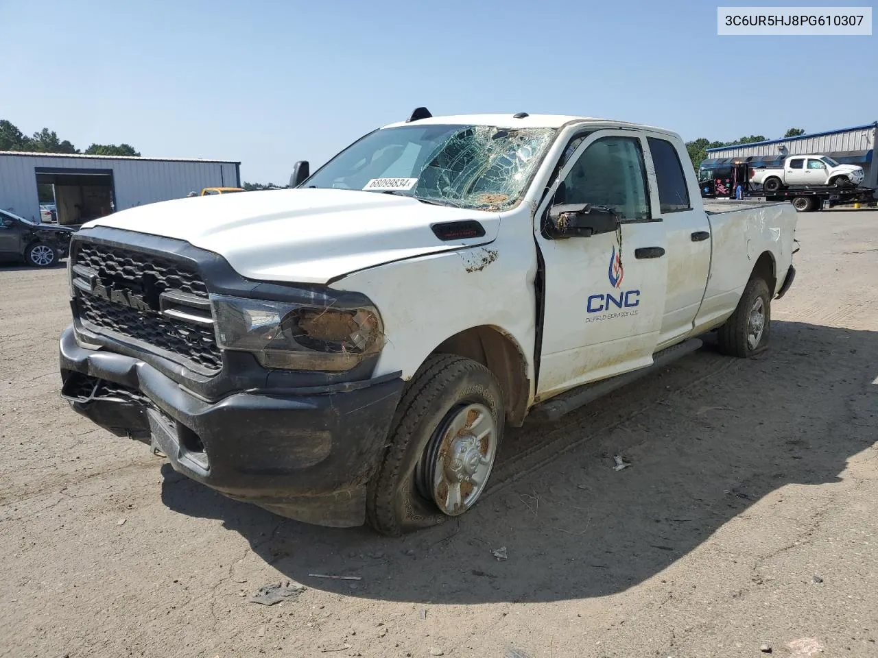 2023 Ram 2500 Tradesman VIN: 3C6UR5HJ8PG610307 Lot: 68099834