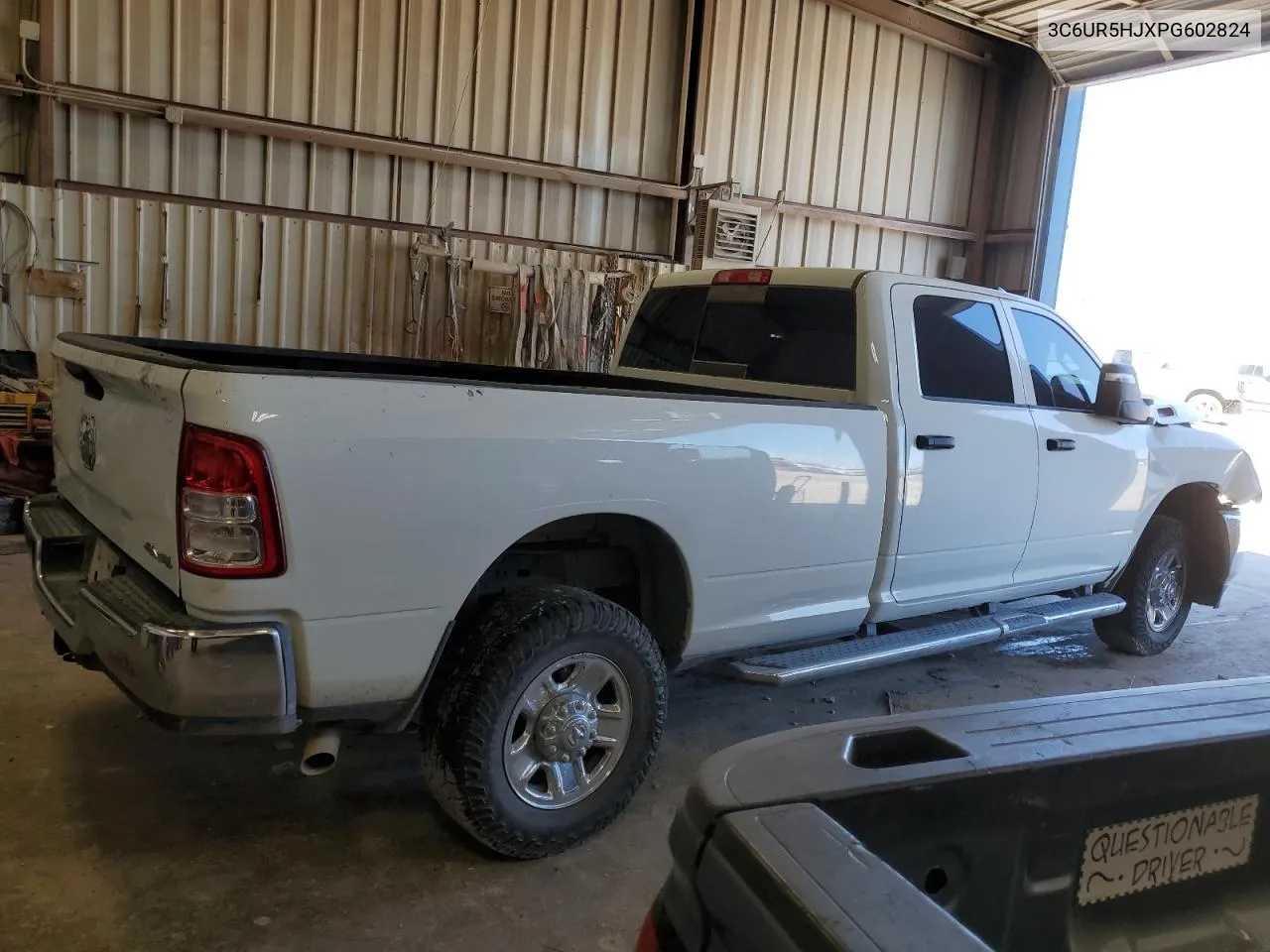 2023 Ram 2500 Tradesman VIN: 3C6UR5HJXPG602824 Lot: 69061504