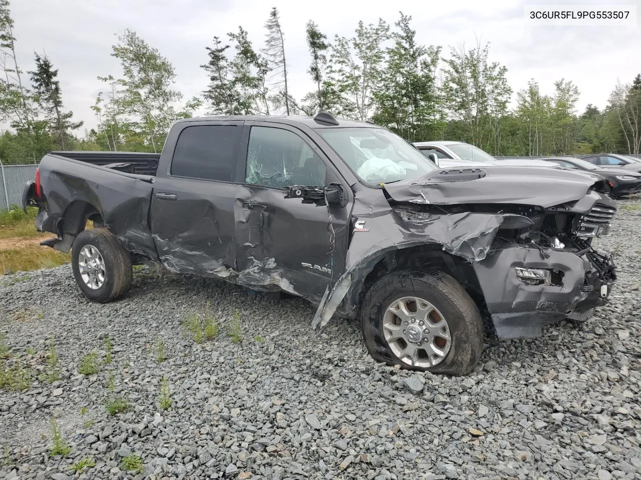 2023 Ram 2500 Laramie VIN: 3C6UR5FL9PG553507 Lot: 69279114