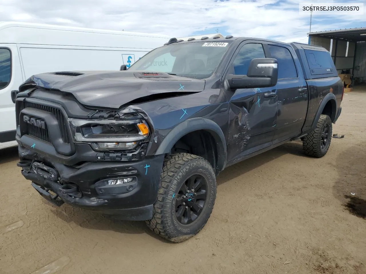 2023 Ram 2500 Powerwagon VIN: 3C6TR5EJ3PG503570 Lot: 70715244