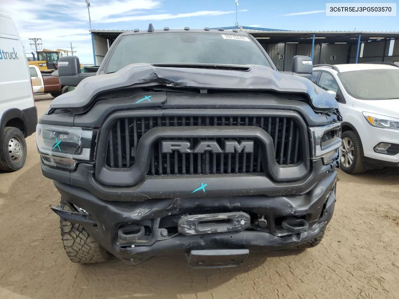 2023 Ram 2500 Powerwagon VIN: 3C6TR5EJ3PG503570 Lot: 70715244