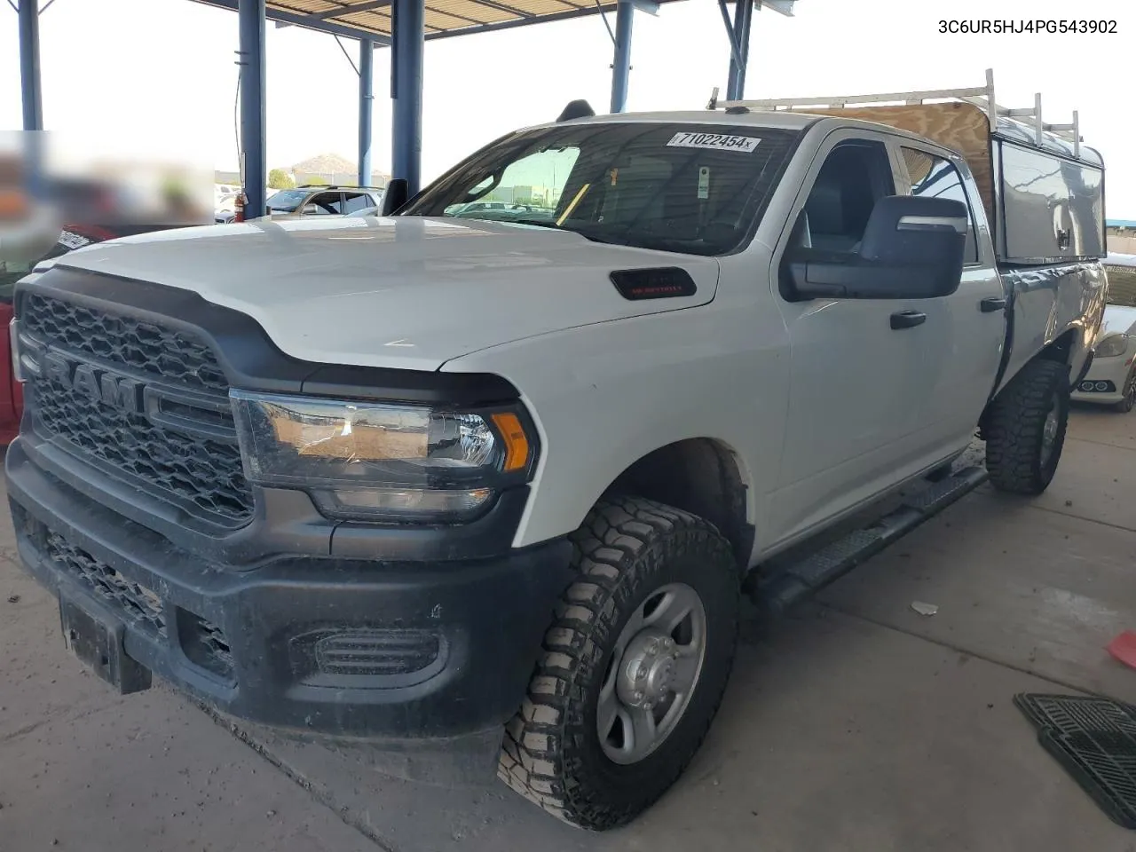 2023 Ram 2500 Tradesman VIN: 3C6UR5HJ4PG543902 Lot: 71022454